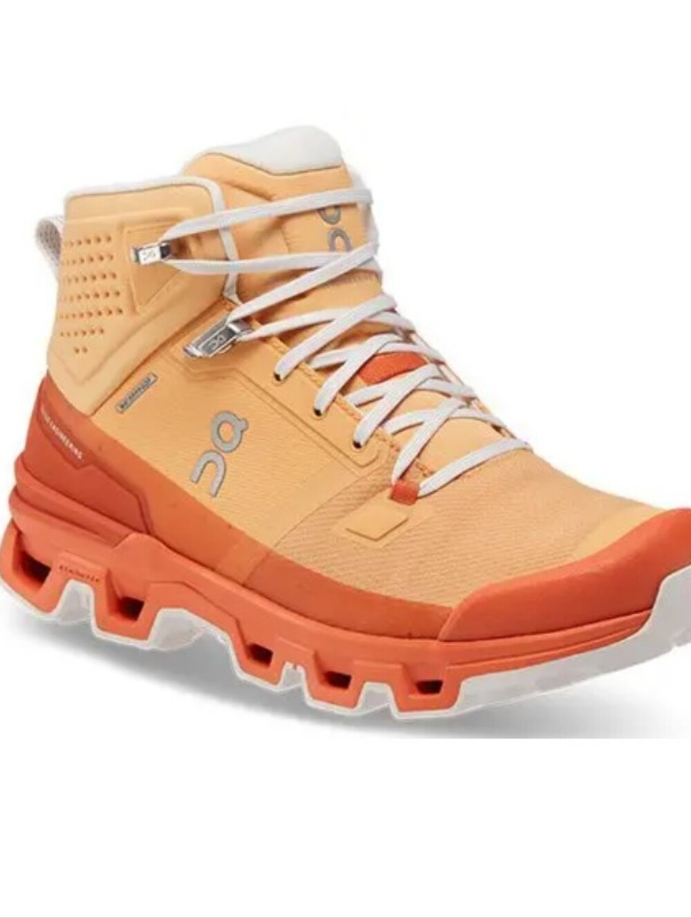 Cloudrock Waterproof Mid Hiking Boots - Women In Orange/White.....Size 11